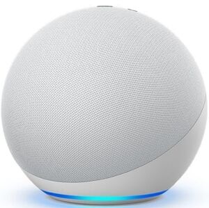 Amazon Echo Dot Smart Speaker with Alexa Glacier White - 5th Generation